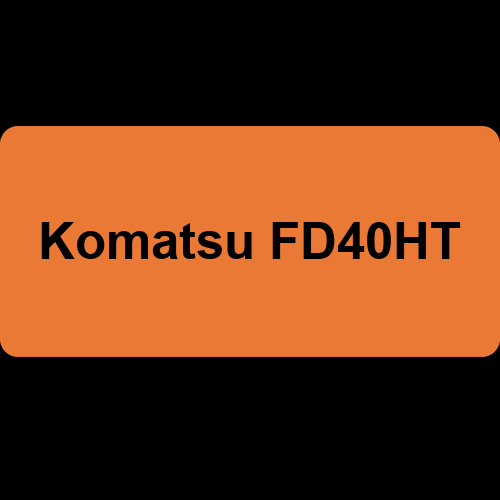 Komatsu FD40HT